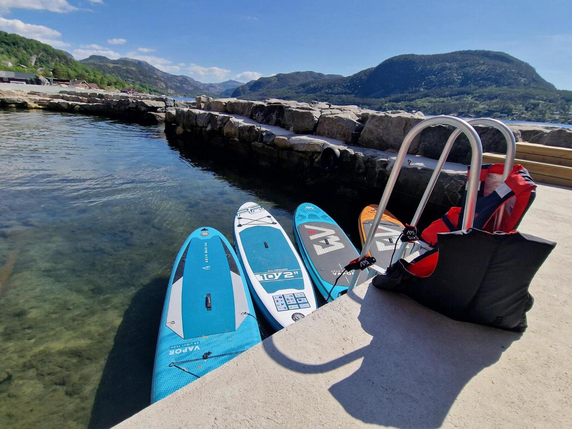 Preikestolen Panorama - Seaside Apartments Jørpeland エクステリア 写真
